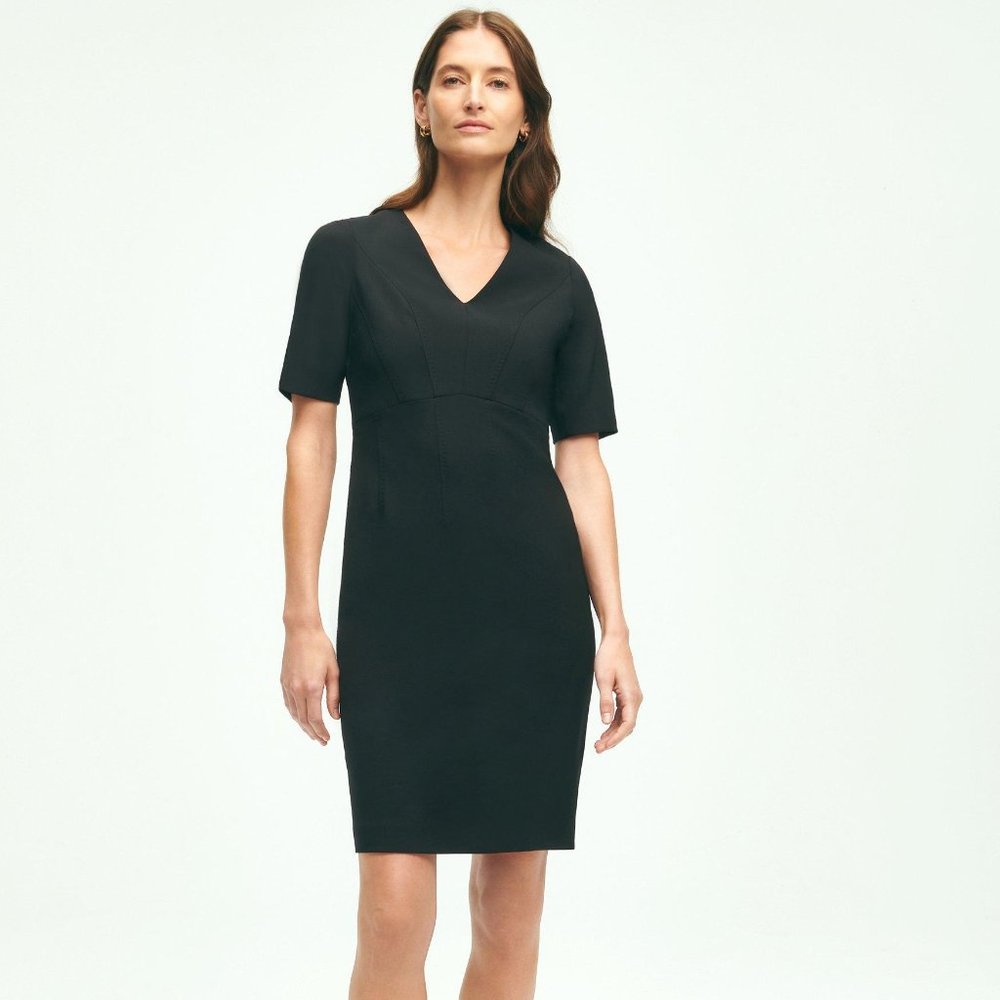 Brooks brothers v cut neckline dress Size 4